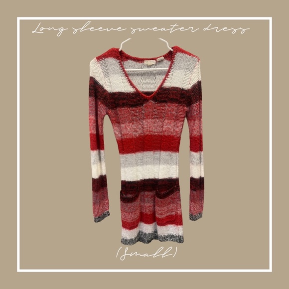 Ultra Flirt Dresses & Skirts - Ultra Flirts Sweater Red Dress (great for Christmas).